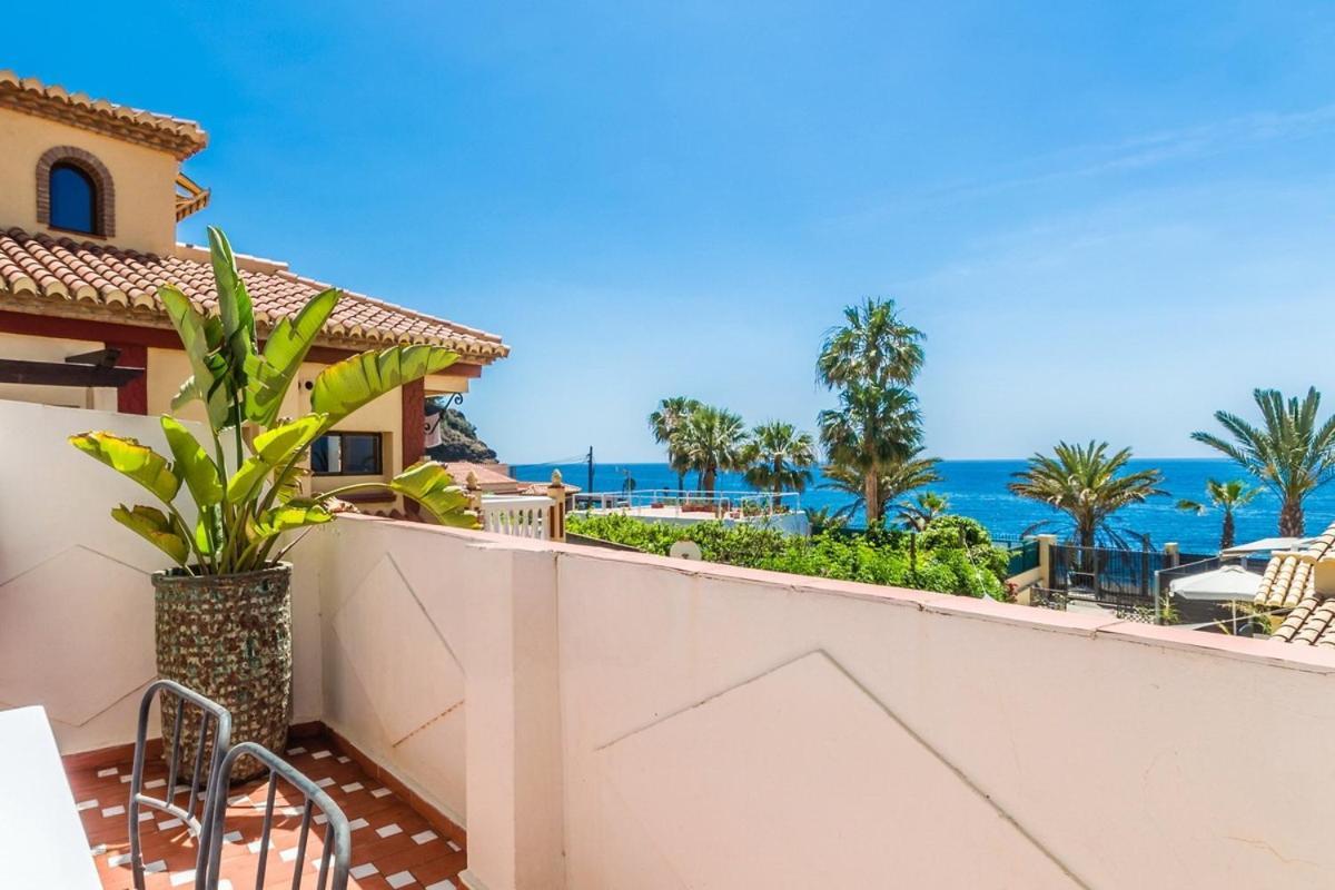 阿尔姆尼卡Casa En La Playa De Cabria公寓 外观 照片